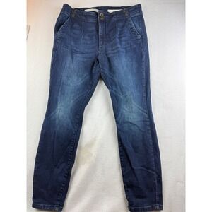 Pilcro Women's Skinny Jeans - Dark Blue